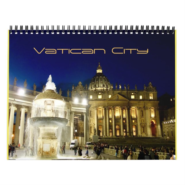Vatikanstaten - Rom - Italien - Kalender (Omslag)