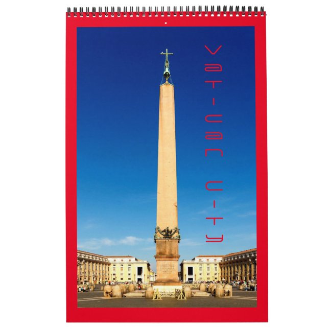Vatikanstaten - Rom - Italien - Kalender (Omslag)