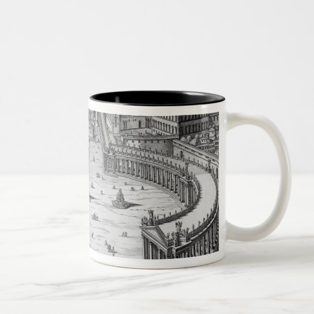 Vatikanstaten Rome Två-Tonad Mugg (Höger)
