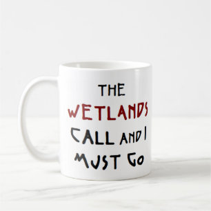 Våtmarker kallar kaffe mugg
