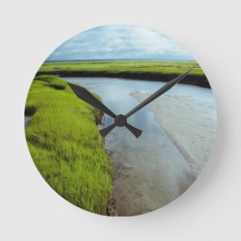 Våtmarker Rund Klocka