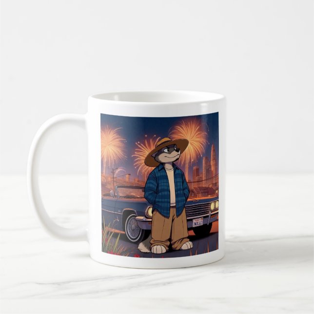 Vato Lobo 4 juli Kaffemugg (Vänster)