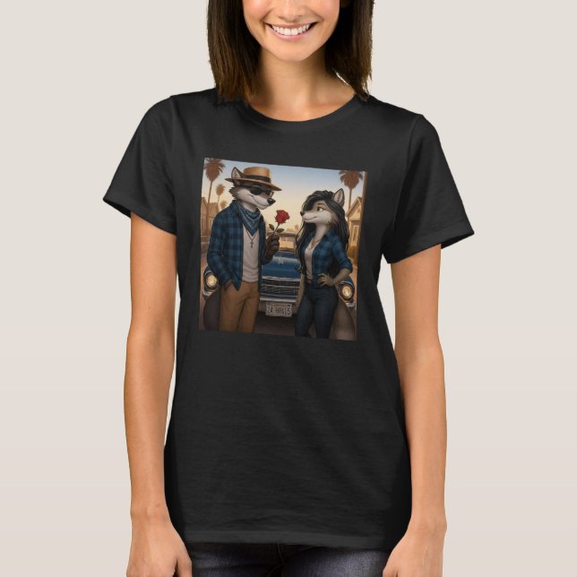 Vato Lobo "Alla hjärtans dag" T Shirt (Framsida)