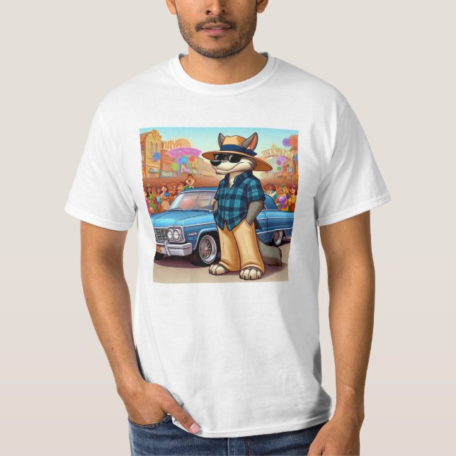 Vato Lobo "New Year" T Shirt (Framsida)