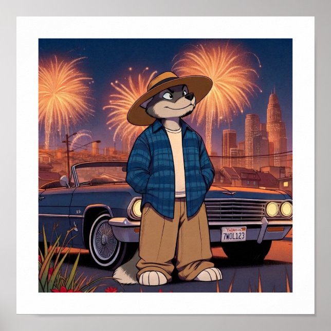 Vato Lobo På 4 juli    Poster (Framsidan)