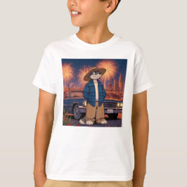 Vato Lobo På 4 juli T Shirt