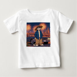 Vato Lobo På 4 juli T Shirt