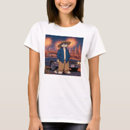 Vato Lobo På 4 juli T Shirt