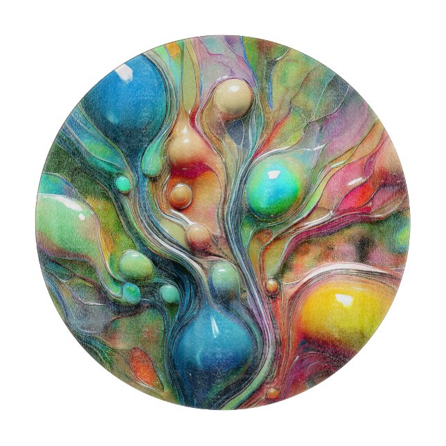 Vätska, glans, bubblor (Framsidan)