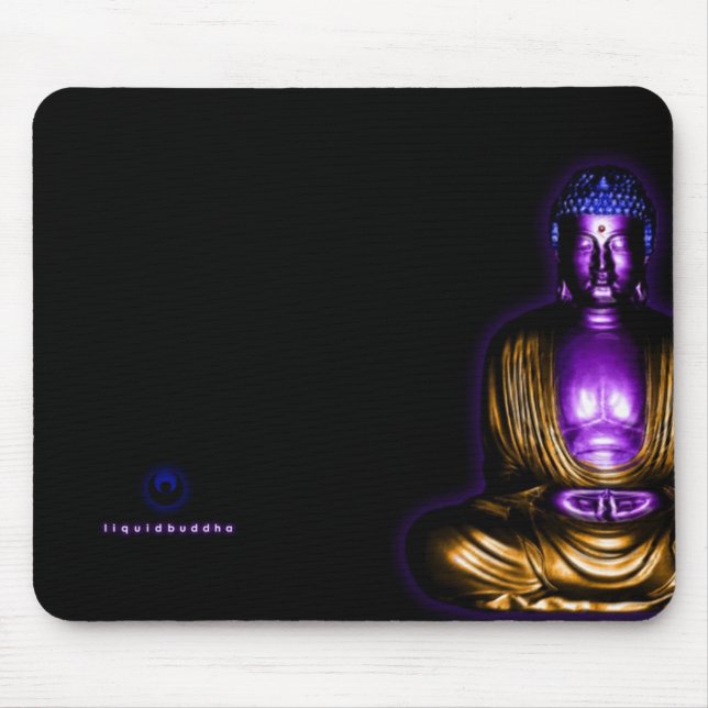vätskebuddha mousepad musmatta (Framsidan)
