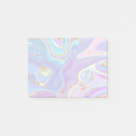 Vätskedemarkör efter den post-it block