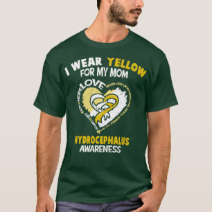 Vätskefalusmedvetenhet i Bära Gult för min Mamma H T Shirt
