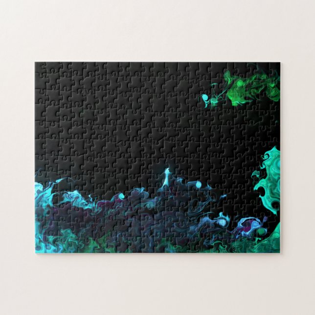 Vätskeflyga pussel (Horisontell)