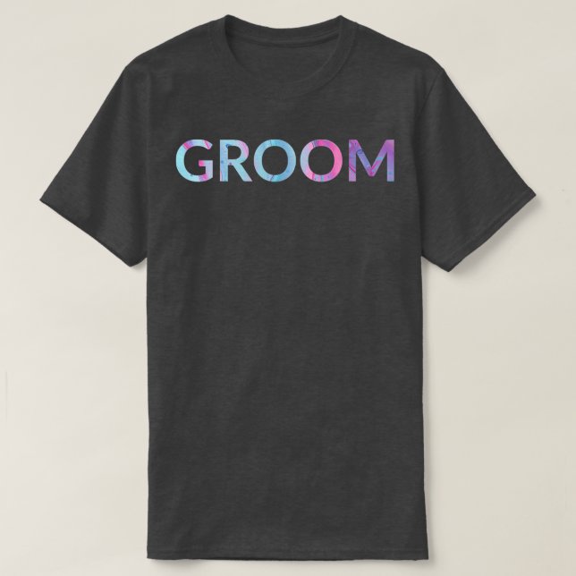 Vätskekapsgroom T Shirt (Design framsida)