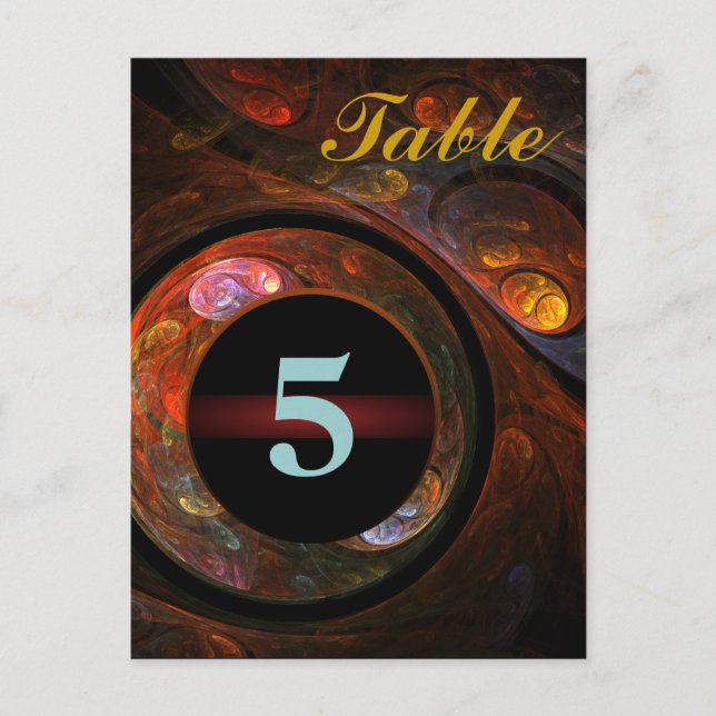 Vätskekort för Bordsnummer av anslutning (Framsida)