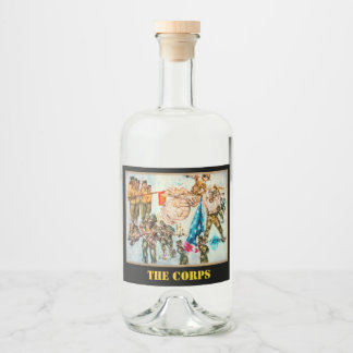 Vätskeretiketter Spritflaskor Etikett