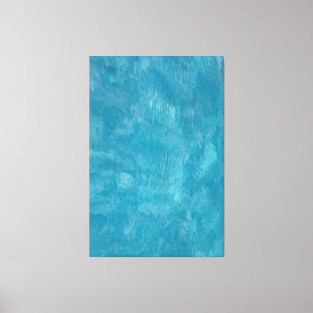 Vatten 40×60 Canvastryck (Framsida)