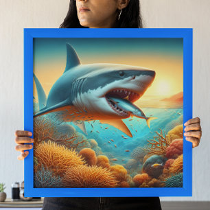 Vatten: A Sharks Roar Poster