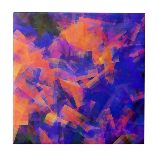 VATTEN ABSTRAKT KAKELPLATTA (Framsidan)