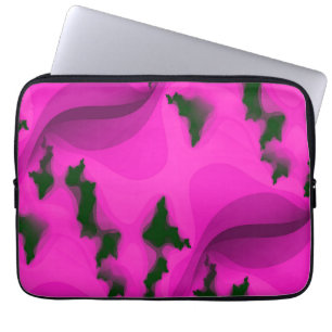 VATTEN ABSTRAKT LAPTOP FODRAL