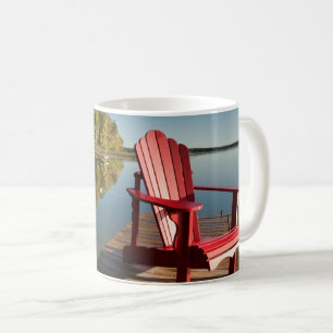 Vatten Adirondack Ordförande i Sjö Kaffemugg
