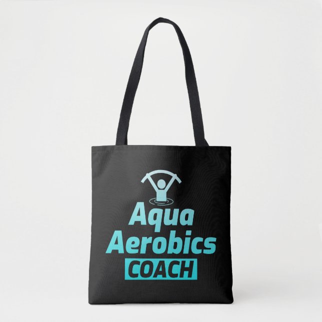 Vatten Aerobics Aquatic Exercise Bassäng Workout Tygkasse (Framsida)
