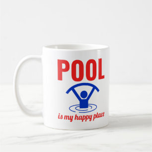 Vatten Aerobics Aquatic fitness Aqua Exercise Bass Kaffemugg