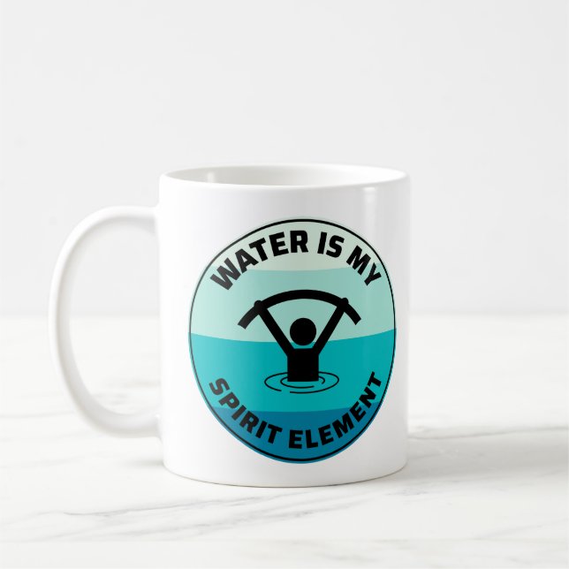 Vatten Aerobics Aquatic fitness Aqua Exercise Kaffemugg (Vänster)