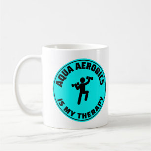 Vatten Aerobics Aquatic fitness Aqua Exercise Kaffemugg
