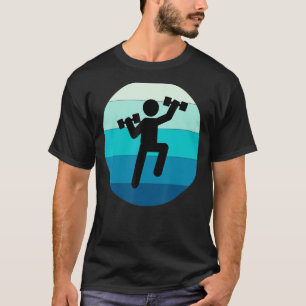 Vatten Aerobics Aquatic Fitness Aqua Exercise Work T Shirt