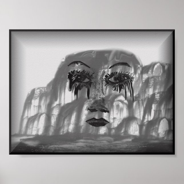 VATTEN ANSIKTE 33 POSTER (Framsidan)