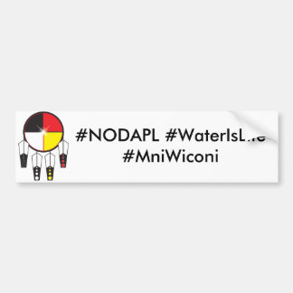 Vatten är den rikliga etiketten för liv bildekal