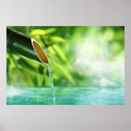 Vatten är ett mirakel i hela livet genom att älska poster