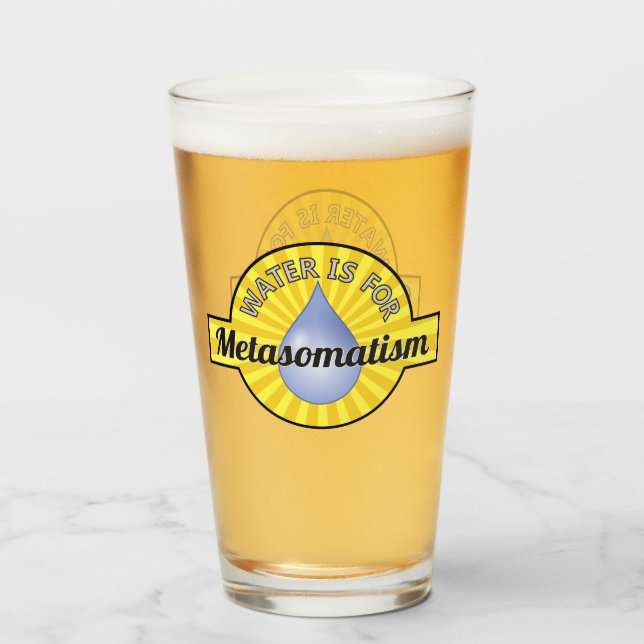Vatten är för metasomatism glaskopp (Framsida fylld)