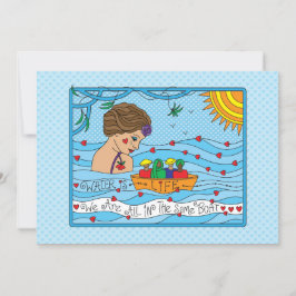 Vatten är Life_Flat Card 7" x 5"