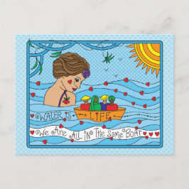 Vatten är Life_ vykort