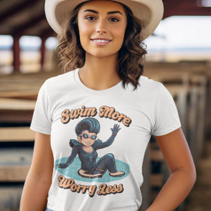 Vatten är min förrenade dykare Lycklig Ställe T Shirt