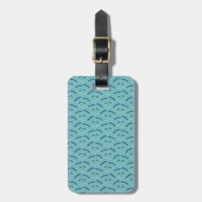 Vatten Arches Luggage Tag Bagagebricka (Vertikal Framsida)