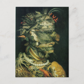 Vatten av Giuseppe Arcimboldo Vykort