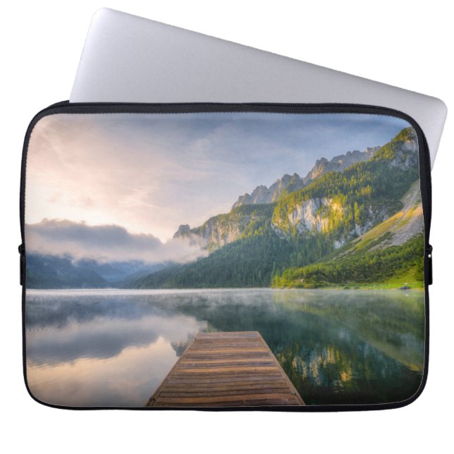 Vatten | Azure Alpine Sjö, Österrike Laptop Fodral (Framsidan)
