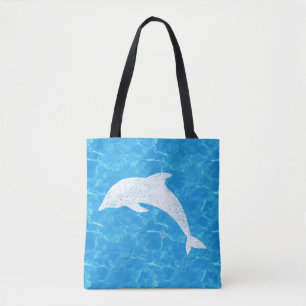 Vatten Baby Dolphin Tote Tygkasse