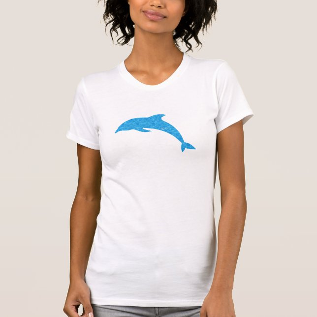 Vatten Baby Dolphin Vinkar Shirt Tröja (Framsida)