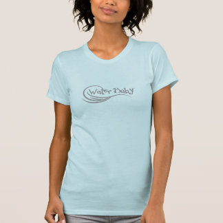 Vatten Baby Logotyp Shirt Pewter T Shirt