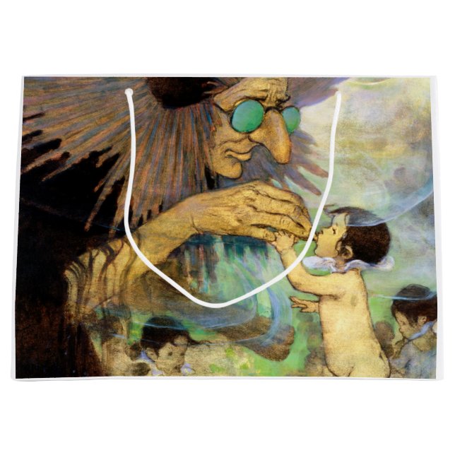 Vatten Baby och Fairy, Jessie Willcox Smith (Framsidan)