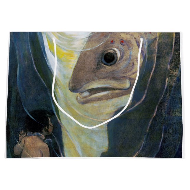 Vatten Baby och Fiskar, Jessie Willcox Smith (Framsidan)