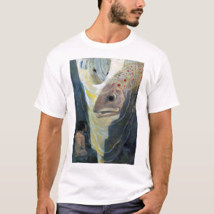 Vatten Baby och Fiskar, Jessie Willcox Smith T Shirt