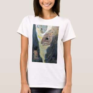 Vatten Baby och Fiskar, Jessie Willcox Smith T Shirt