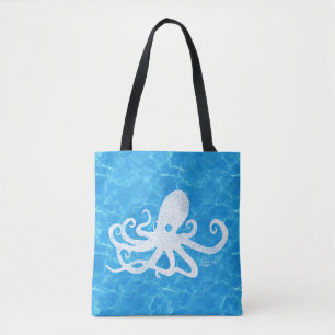 Vatten Baby Octopus Tote Tygkasse
