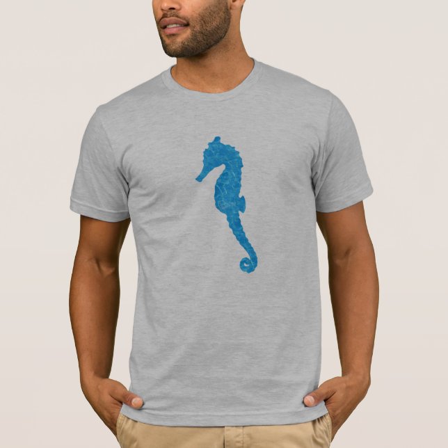Vatten Baby Seahorse Vinkarare Shirt Tee Shirt (Framsida)