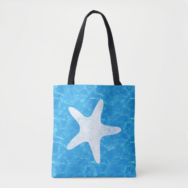 Vatten Baby Starfish Tote Tygkasse (Framsida)